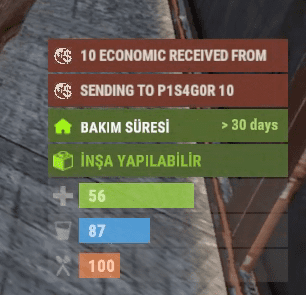 Rp and Economic Transfer Gui