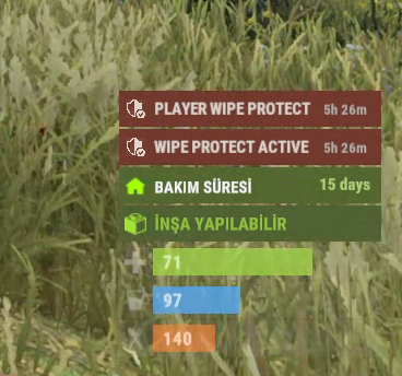 Example Notification of Wipe Protect